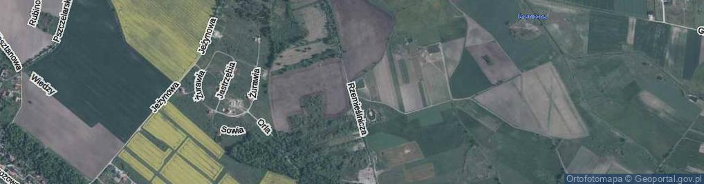 Zdjęcie satelitarne Rzemieślnicza ul.